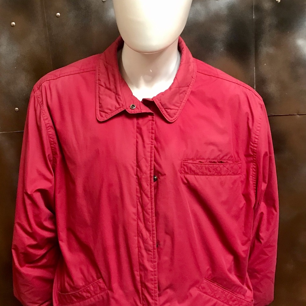 LLBean button up jacket size L